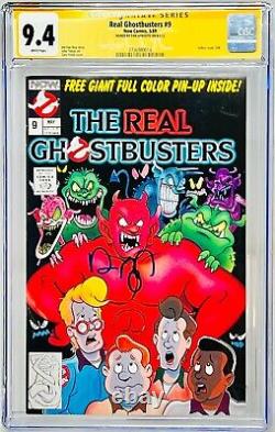 Dan Aykroyd a signé CGC Signature Series noté 9.4 Real Ghostbusters #9