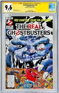 Dan Aykroyd a signé la série CGC Signature, évaluée à 9,6, du #16 des Vrais Ghostbusters.