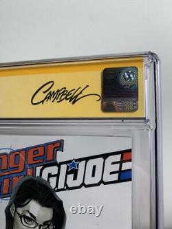 Danger Girl/G. I. Joe #3 (CGC 9.8) Variante de J. Scott Campbell Série de signatures