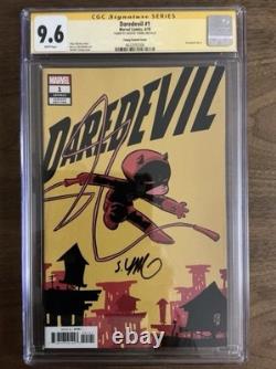 Daredevil 1 CGC Signature Series S 9,6 signé par Scottie Young