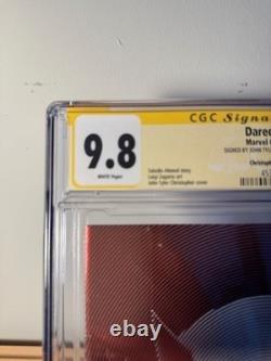 Daredevil #14 CGC Signature Series 9.8 Signé John Tyler Christopher