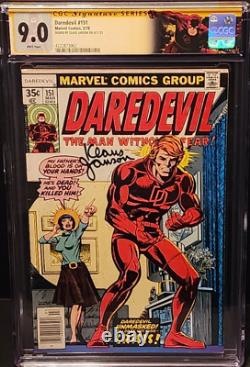 Daredevil #151 3/78 Série de signatures CGC signée par Klaus Janson CGC 9.0