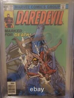 Daredevil #159 Cgc 6.0 Série De Signatures Signées Frank Miller