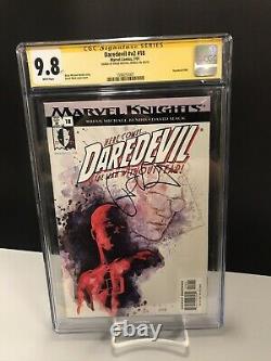 Daredevil #18 Cgc Signature Series 9.8 Signé Par Brian Michael Bendis Nm White