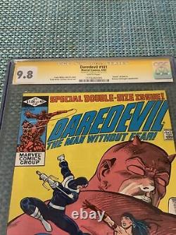 Daredevil 181 Cgc 9.8 Série De Signatures Stan Lee