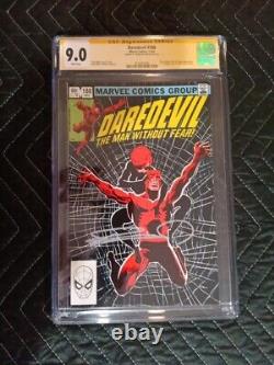 Daredevil #188 1982 CGC Signature Series 9.0 (Signé par Frank Miller)