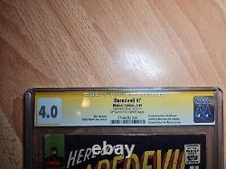 Daredevil #7 CGC Signature Series 4.0 Signé par Stan Lee