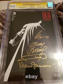 Dark Knight III Master Race #1 Frank Miller Signature Series Cgc 9.8