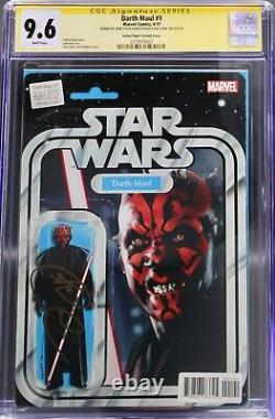 Darth Maul #1 CGC SS 9.6 signé 2 fois par John Tyler Christopher & Ray Park