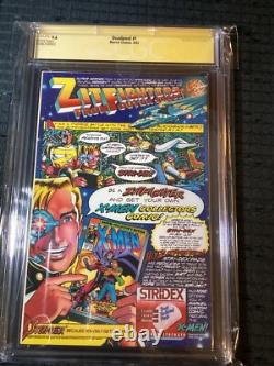 Deadpool La Chasse Circulaire Série Limitée #1 CGC Signature 9.6 Fabian Nicieza