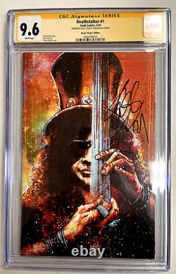 Deathstalker #1 Boyle Édition Vierge CGC Signature Series 9.6 Signé par Slash