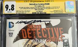 Detective Comics 1000 Cgc Signature Series 9.8 (couverture De La Variante 2010)