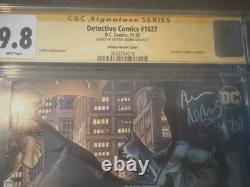 Detective Comics 1027 VIRGIN CGC 9.8 SIGNATURE Série Art Adams couverture panoramique de couverture