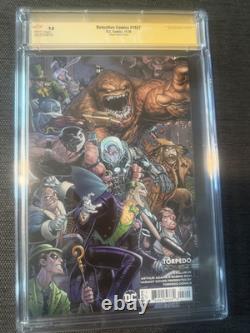 Detective Comics 1027 VIRGIN CGC 9.8 SIGNATURE Série Art Adams couverture panoramique de couverture