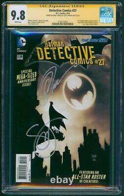 Detective Comics #27 CGC 9.8 Série Signature 2x SS Greg Capullo & Scott Snyder