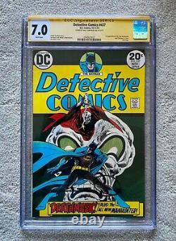 Détective Comics #437 DC 1973 Série De Signature Signée! 1ère Application De Manhunter