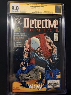 Detective Comics #598 CGC SS 9,0 Série Signature par Denys Cowan Bane contre Batman