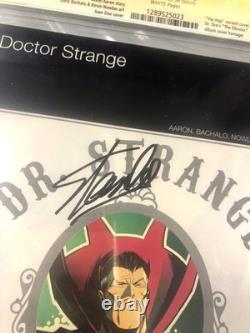 Docteur Strange #1 (2015) CGC 9.8 Signé Stan Lee Signature Series Variante HipHop