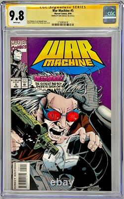 Don Cheadle signé CGC Signature Series noté 9,8 Marvel War Machine n°5