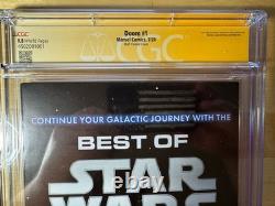 Doom #1 (2024) CGC 9.8 CGC 9.8 Signature Series Couverture variante Wolf avec croquis de Thor