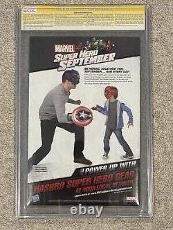 Edge Of Spider-verse #2 Comic Bug Variante Cgc 9.8 Signature Série 2x Signée