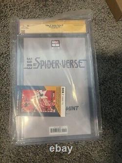 Edge of Spider-Verse #1 CGC SS 9.8 Signé par Nicoletta Baldari COA 4/600