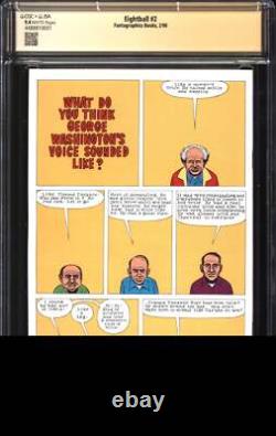 Eightball (1989) # 2 CGC x JSA Signature Series 9.4 NM Signé Daniel Clowes