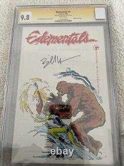 Elementals #1 Comico. CGC 9.8 Signature Series. Signé par Bill Willingham. HTF