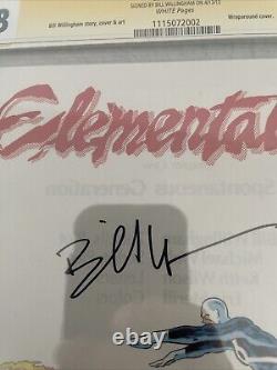 Elementals #1 Comico. CGC 9.8 Signature Series. Signé par Bill Willingham. HTF