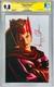 Elizabeth Olsen Signée Cgc Signature Series Notée 9.8 Strange Academy #4 Rouge