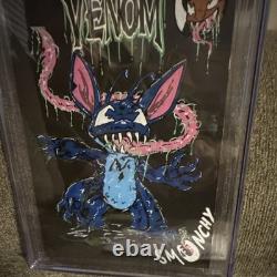 Et si Venom #1 Dessin Original Signé Smunchy CGC Signature Series 8.5