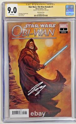 Ewan McGregor Auto CGC Signature Series noté 9.0 Star Wars Obi-Wan n°1 Variante