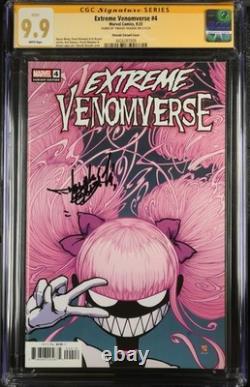 Extreme Venomverse #4 Takashi Okazaki 125 CGC 9.9 Série Signature Necroko