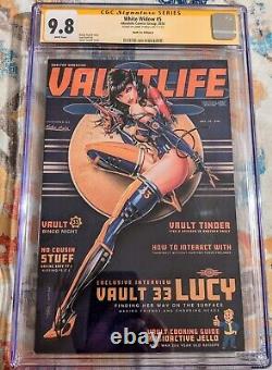 Fallout Betty Magazine Cosplay Couverture CGC 9.8 Série Signature