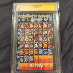 Fame Satoshi Tajiri #nn CGC 9.9 SS signé par Matt Waite – variante avec croquis IA
