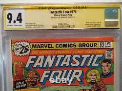 Fantastic Four #170 Cgc Ss 9.4 Série Signature Ed Hannigan Autographié Sur Vente