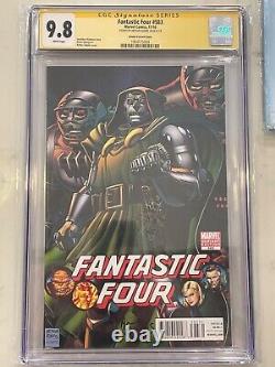 Fantastic Four #583 115 Variante Cgc 9.8 Série Signature Ss Signée Par Art Adams