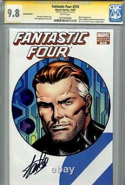 Fantastic Four Vol 1 570 Cgc 9.8 Ss Stan Lee Silver Surfer Highest On Census Wp