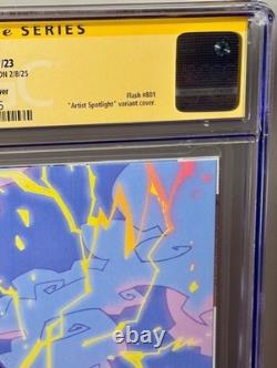 Flash #1 CGC 9.6 Série de signatures signée par Rose Besch (Variante Artiste)