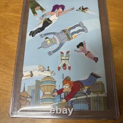 Futurama #1 Comic Con SDCC CGC Signature Series Bill Morrison Croquis de Leela
