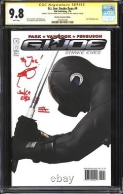 G. I. Joe Snake Eyes (2009) #4 Édition Incitative pour Détaillants CGC Signature Series 9