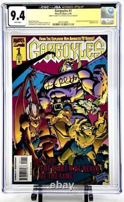 GARGOUILLES #1 CGC 9.4 WP SÉRIE DE SIGNATURES JSA Signé JIMMY PALMIOTTI COQUE TRANSPARENTE GARGOUILLES #1 CGC 9.4 WP SÉRIE DE SIGNATURES JSA Signé JIMMY PALMIOTTI COQUE TRANSPARENTE