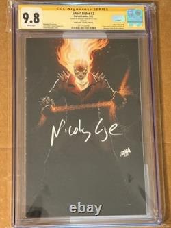 GHOST RIDER n°2 CGC 9.8 SS signé par Nicolas Cage, Celebrity Authentics Holo #