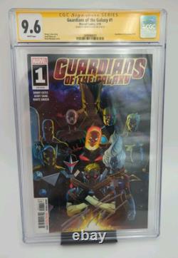 Gardiens de la Galaxie #1 CGC 9.6 SS Signé Donny Cates Marvel Comics 2019