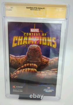 Gardiens de la Galaxie #1 CGC 9.6 SS Signé Donny Cates Marvel Comics 2019