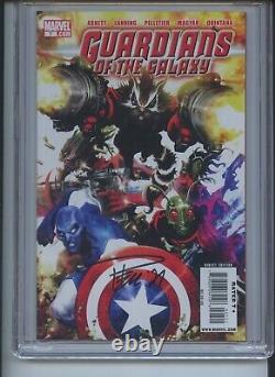 Gardiens de la Galaxie #7 2009 CGC Signature Series 9.8