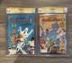 Ghostbusters : Lot De 2 Comics Encapsul&eacute;s Cgc Signature Series ! Sign&eacute;s Par Howard Bender ! Rare