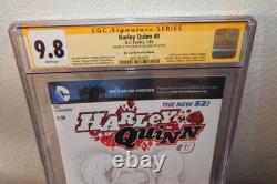 HARLEY QUINN n°0 CGC Signature Series 9.8 DC Comics signé et dessiné par Sajad Shah