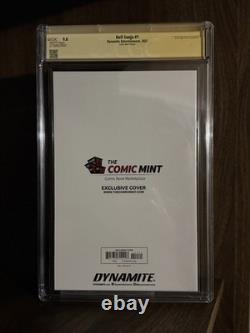 HELL SONJA #1 SS CGC 9.8 Signé et Dessiné par Tiago LTD 500