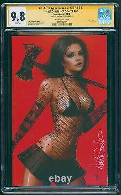 Hack/Slash Hot Shorts #nn CGC 9.8 SS Série de Signatures Nathan Szerdy Édition 616